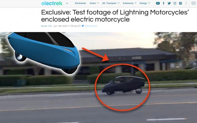 Lightning's Electric FF prototype in action